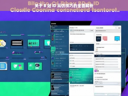 关于 B 站 ID 高仿技巧的全面解析