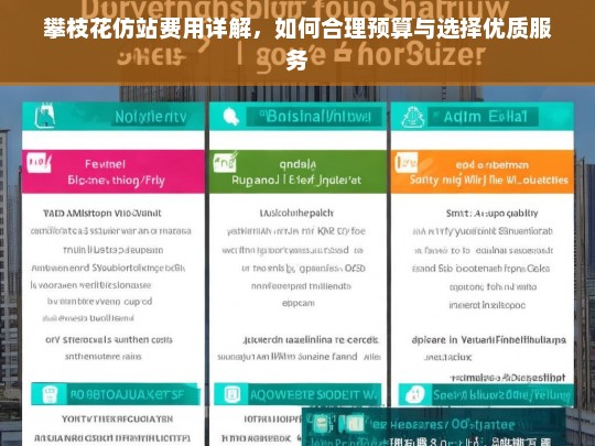 攀枝花仿站费用详解，如何合理预算与选择优质服务