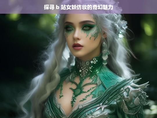 探寻 b 站女妖仿妆的奇幻魅力