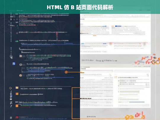 HTML 仿 B 站页面代码解析