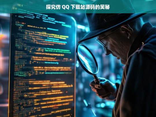 探究仿 QQ 下载站源码的奥秘