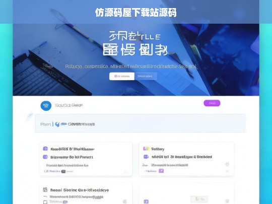 仿源码屋下载站源码