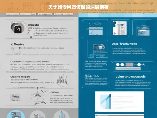 关于维修网站仿站的深度剖析