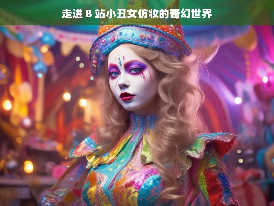 走进 B 站小丑女仿妆的奇幻世界