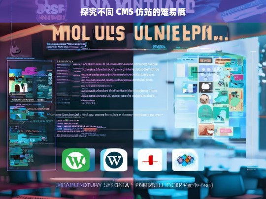 探究不同 CMS 仿站的难易度