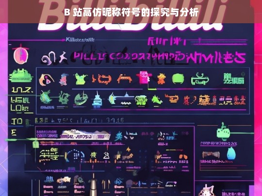 B 站高仿昵称符号的探究与分析