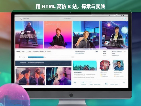 用 HTML 高仿 B 站，探索与实践