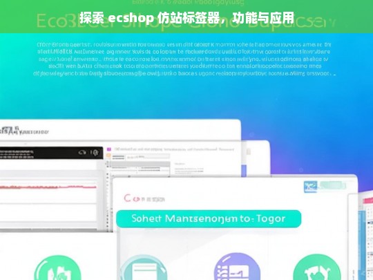 探索 ecshop 仿站标签器，功能与应用