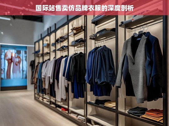 国际站售卖仿品牌衣服的深度剖析