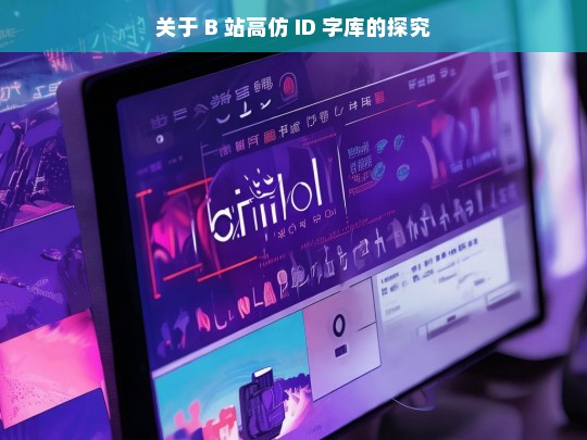 关于 B 站高仿 ID 字库的探究