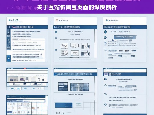 关于互站仿淘宝页面的深度剖析