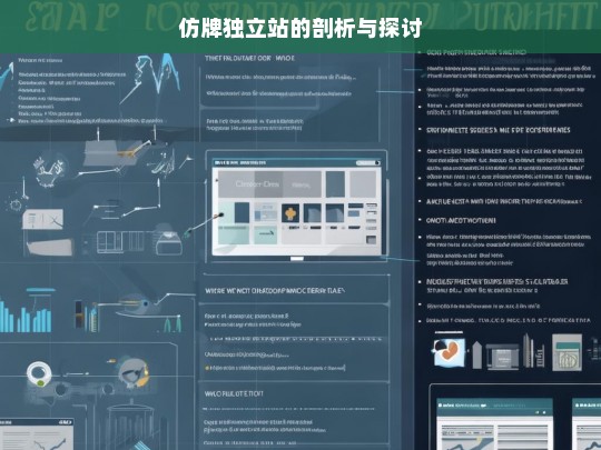 仿牌独立站的剖析与探讨